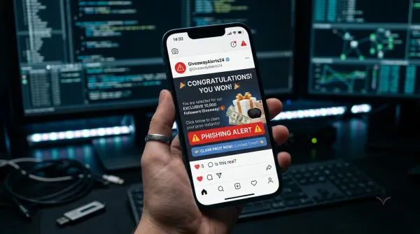 Di Balik Iming-iming Giveaway: Cara Mengenali Akun Penipu di Instagram & TikTok