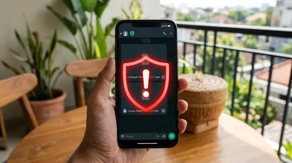 Jebakan WhatsApp APK: Modus Undangan Nikah dan Paket Kurir