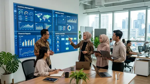 Cara Sistem Informasi Memotong Waktu Kerja Tim 50%